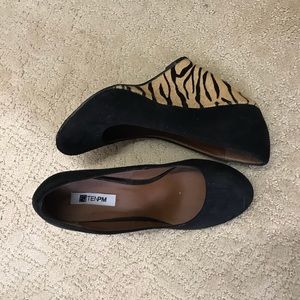Ten PM Suede Wedges